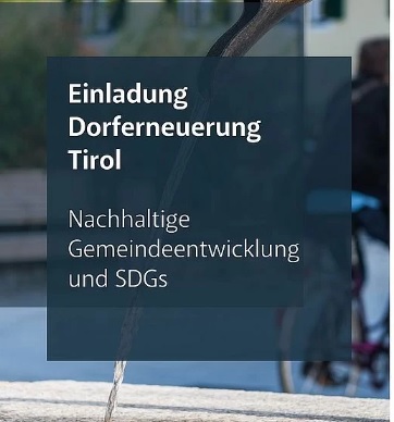 Einladung Dorferneuerung Tirol
